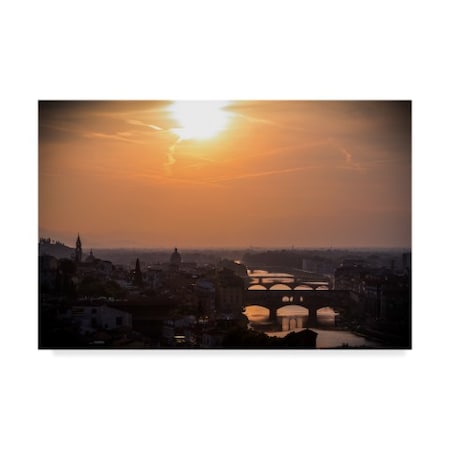 Giuseppe Torre 'The Golden Hour' Canvas Art,22x32